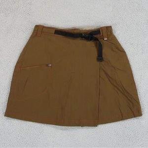 REI Brown Skort with Black Belt